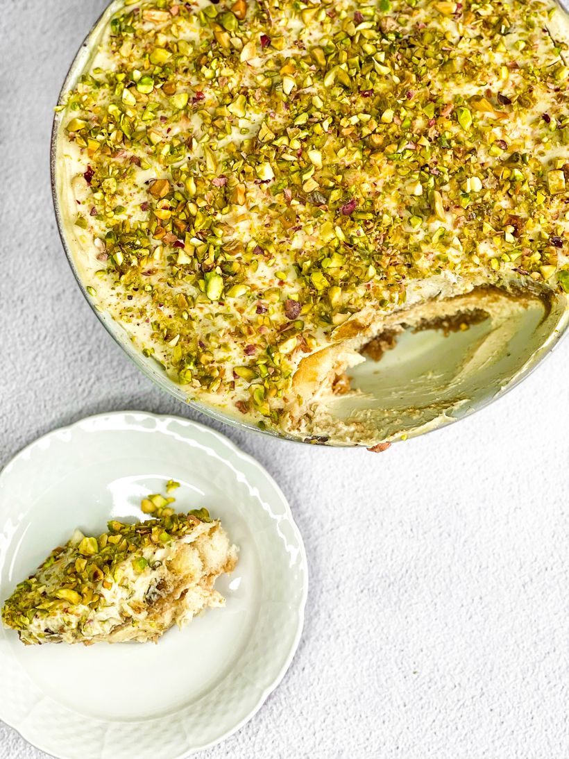 Pistachio Tiramisu