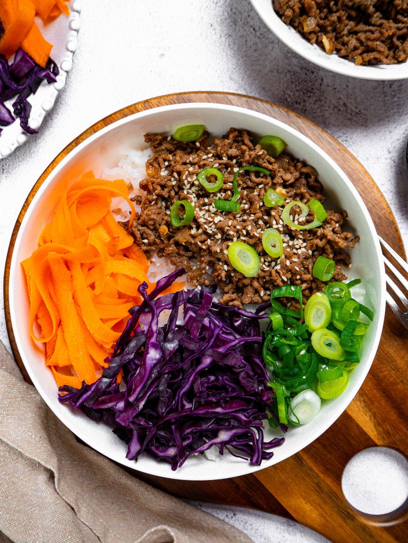 Marhahús teriyaki rizzsel