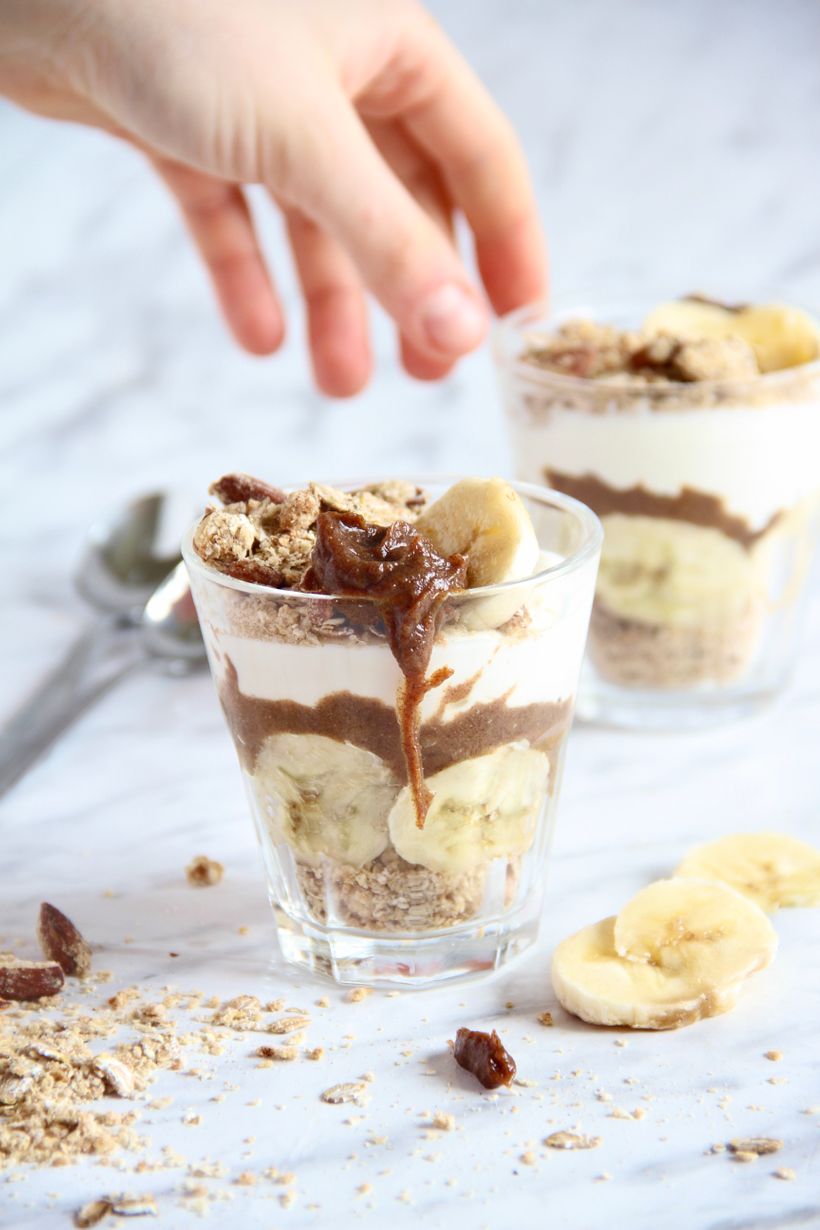 Banoffee pie do skleničky