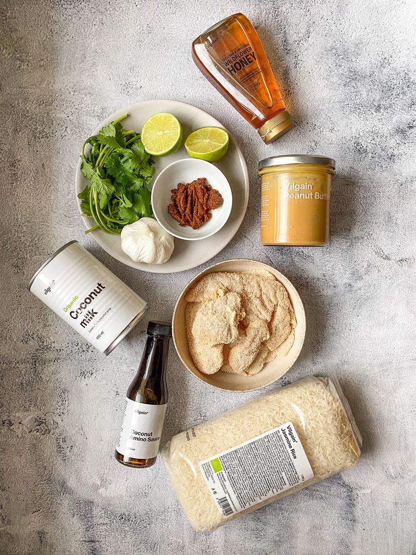 Kuřecí Panang Curry s rýží