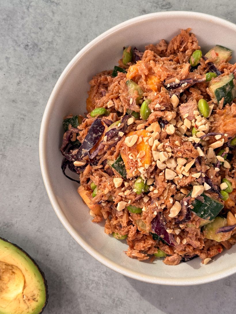 Crispy Rice Salad s tuňákem