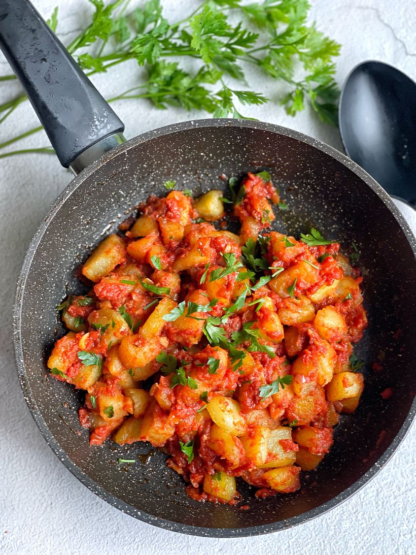 Patatas bravas: spanyol sült burgonya