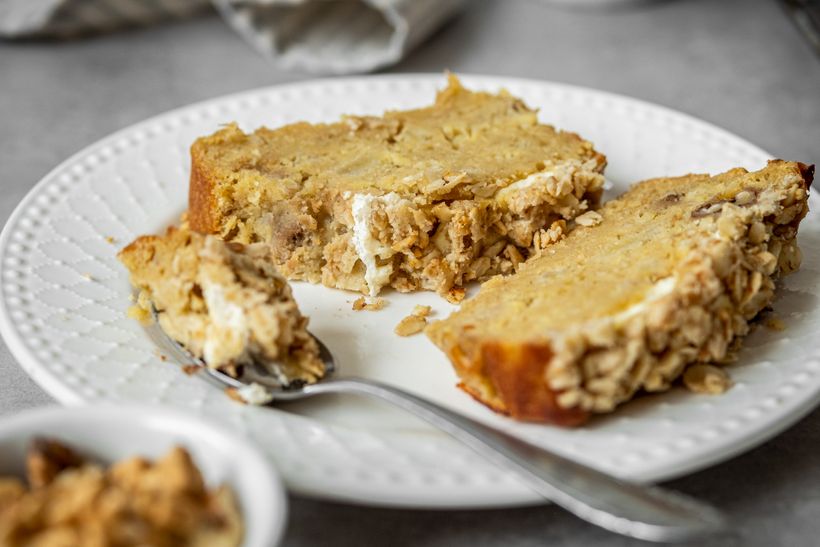 Raňajky na celý víkend: Vláčny kávovo-banánový chlebíček