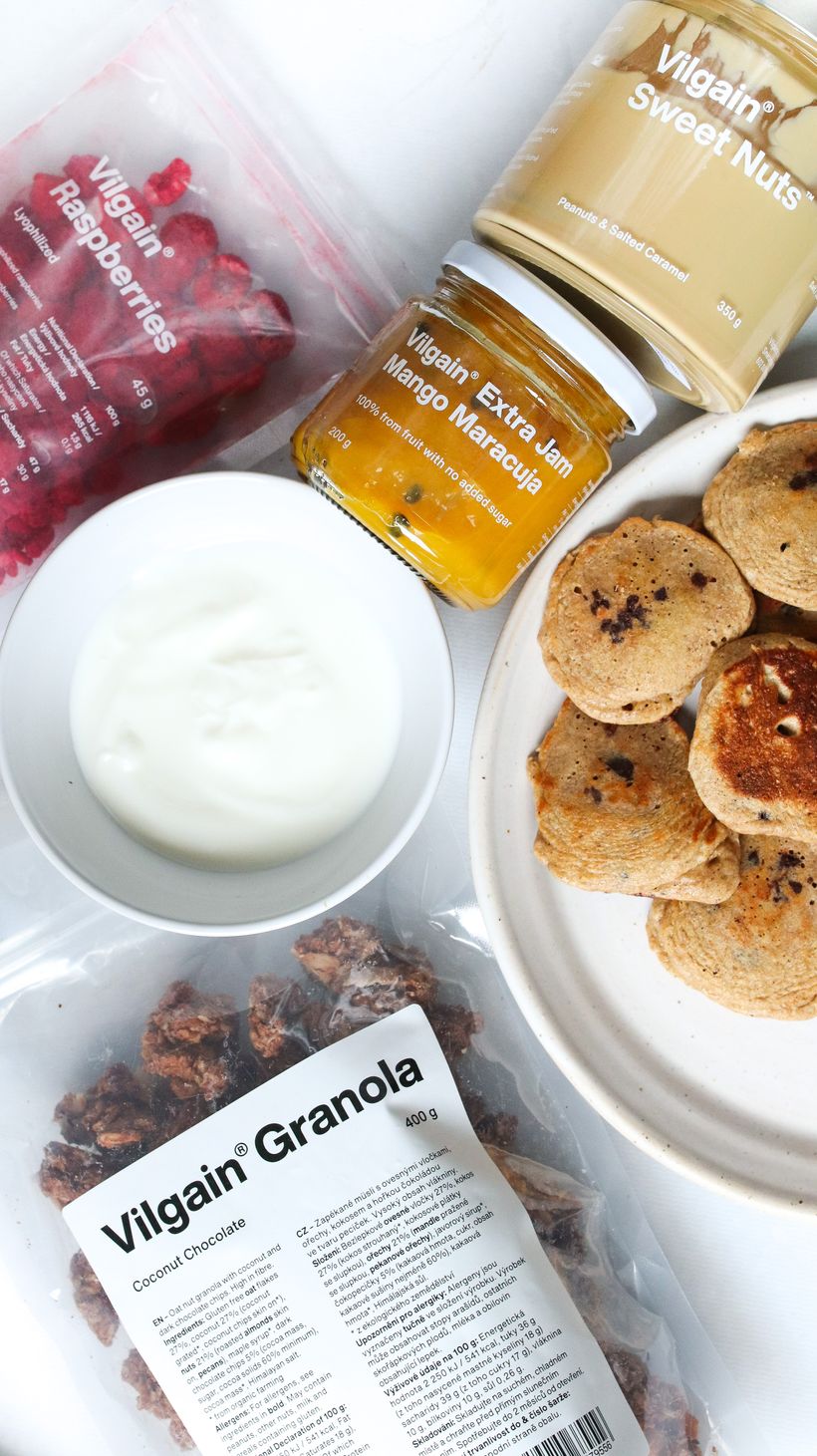 Lívance z mrazáku - frozen pancakes