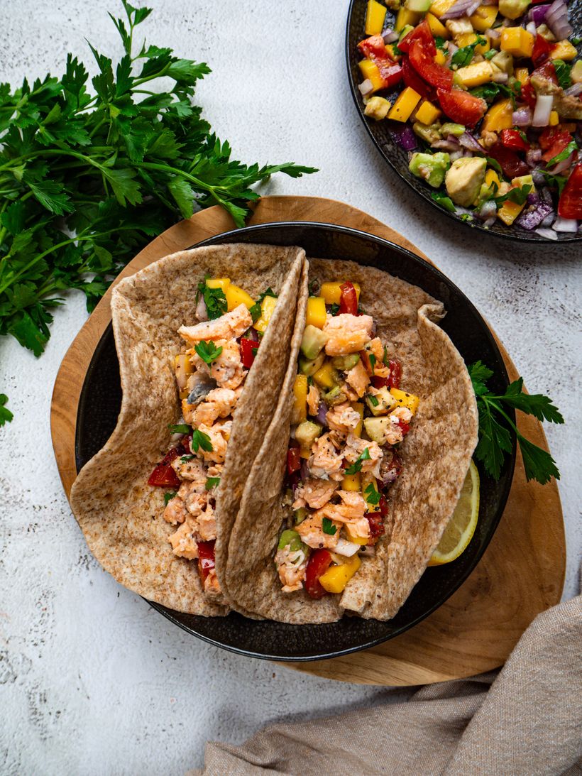 Tacos s lososem
