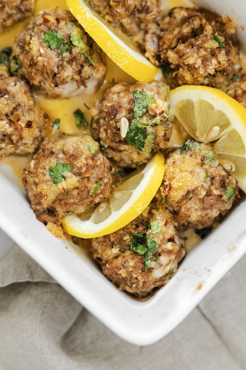 Putenbällchen aus dem Ofen