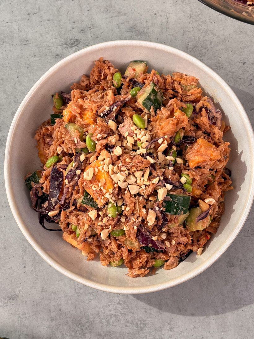 Crispy Rice Salad s tuňákem