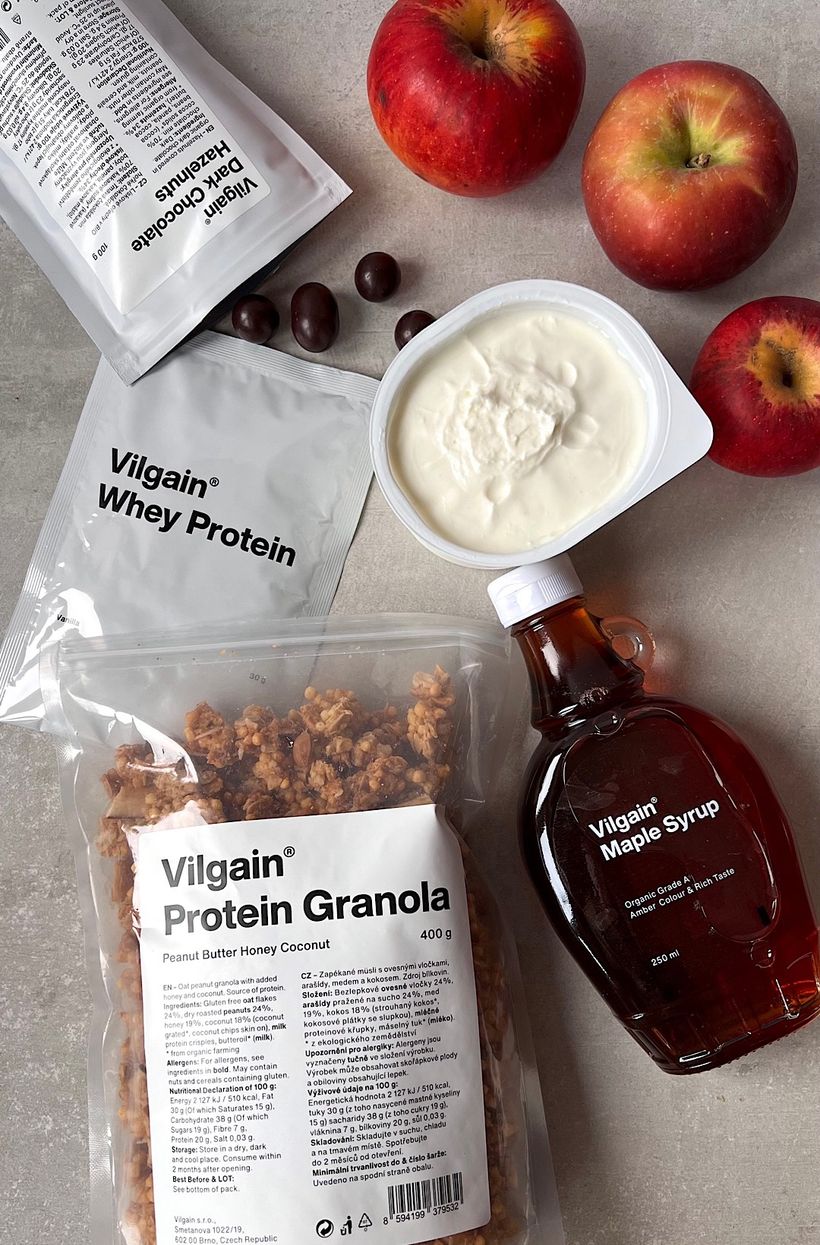 Jablkový dezert à la jeseň v pohári