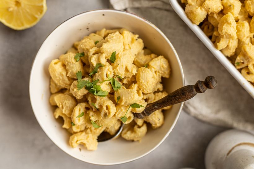 Vegan mac and cheese