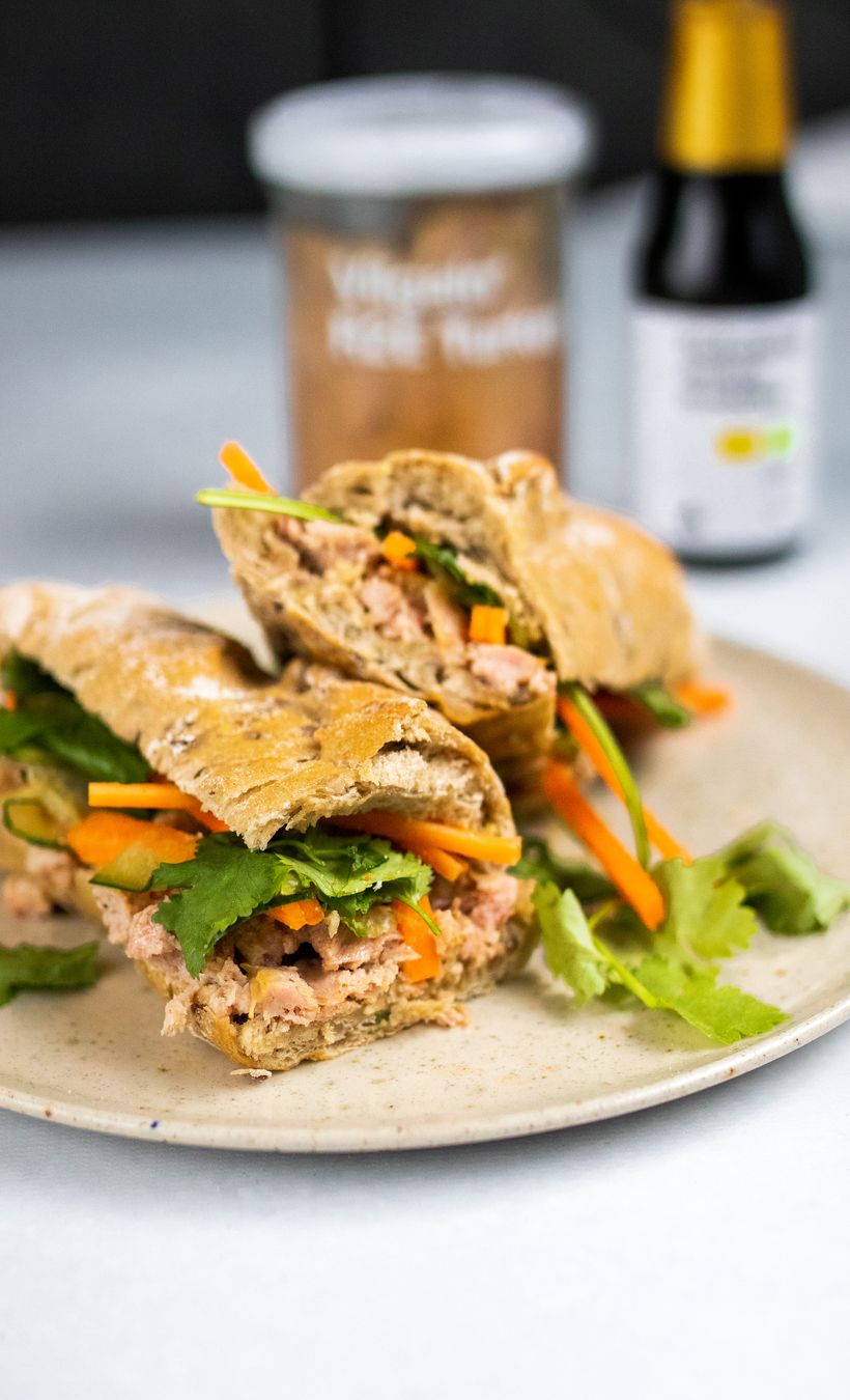 Vietnamská bageta s krůtím masem