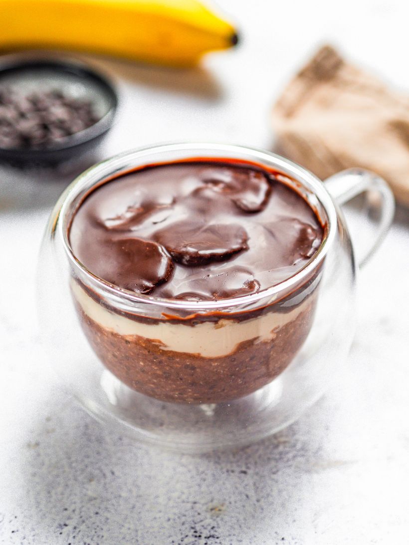 Banánové overnight oats