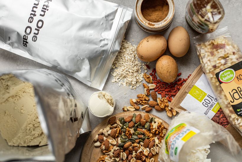 Zdravá proteinovo-ořechová granola