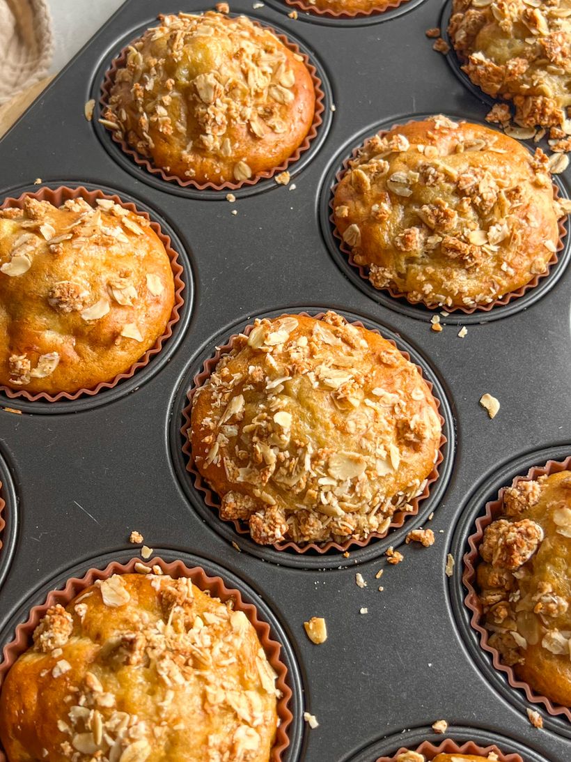 Cinnamon Protein Muffins