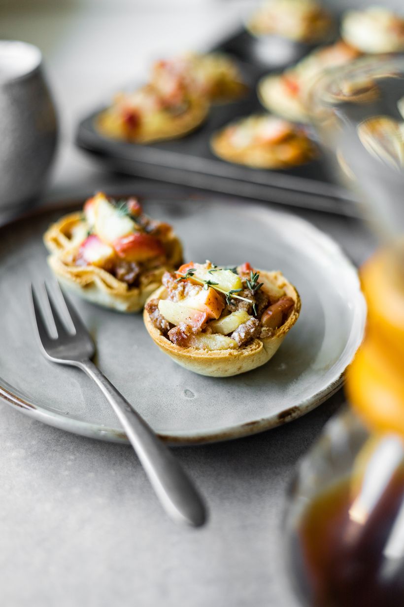 Jablečné košíčky hotové za 20 minut