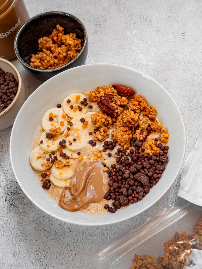 Owsianka z solonym karmelem