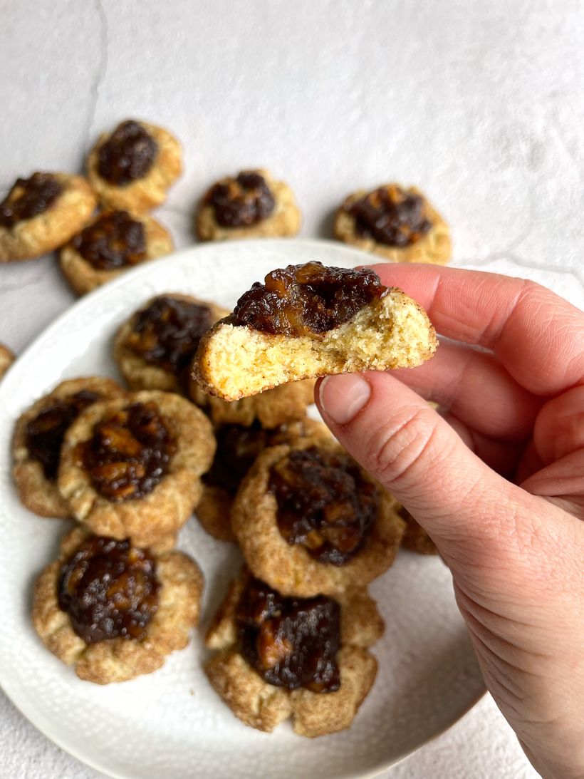 Apple pie cookies - sušenky s karamelizovanými jablky