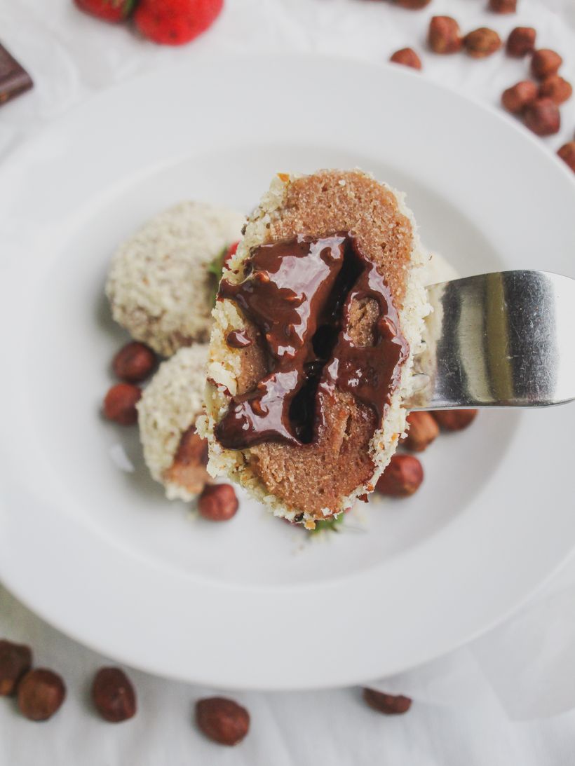 Ferrero Rocher Dumplings