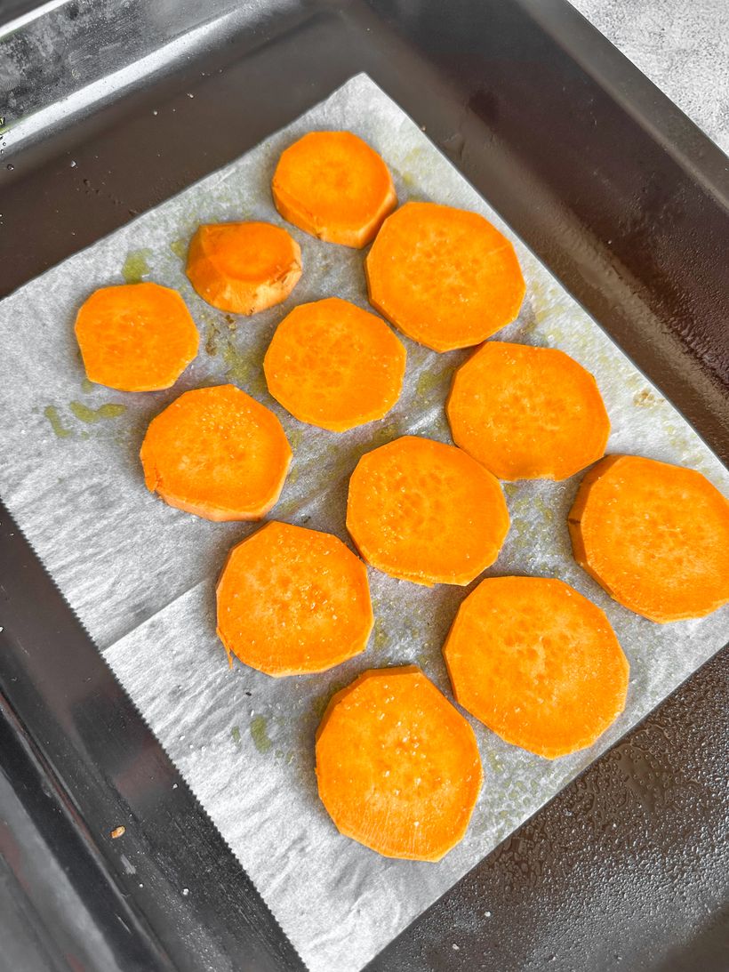 Sweet Potato Bites with Guacamole