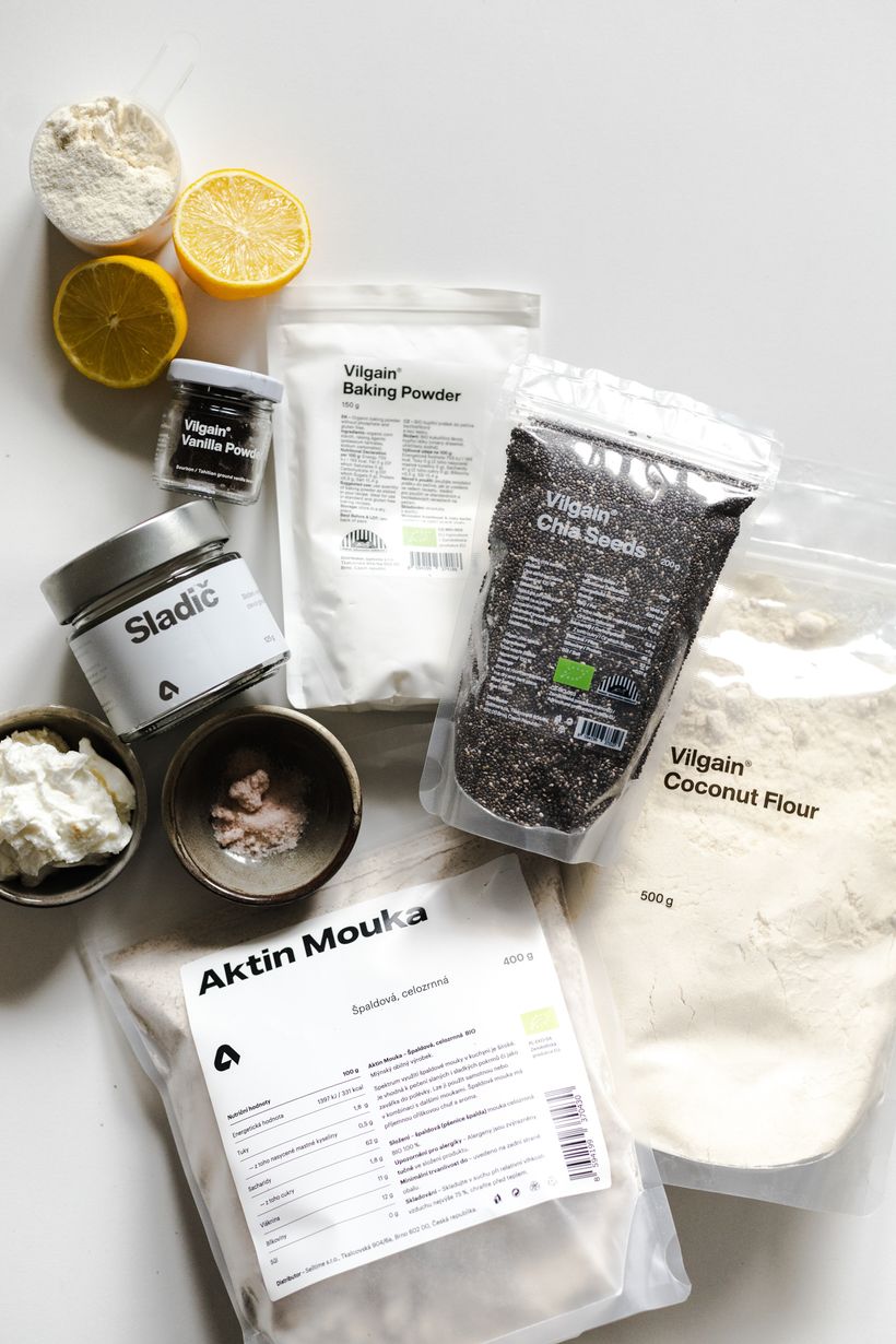 Vláčné lívance s chia semínky