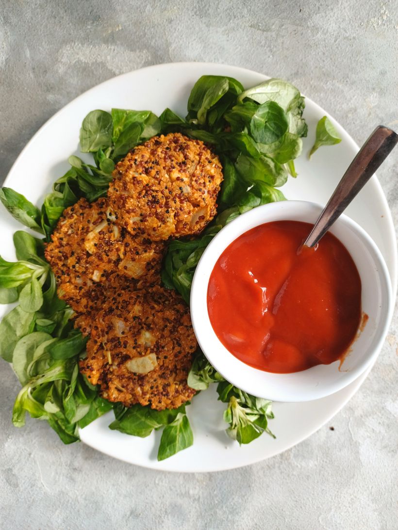 Quinoa placky v troubě
