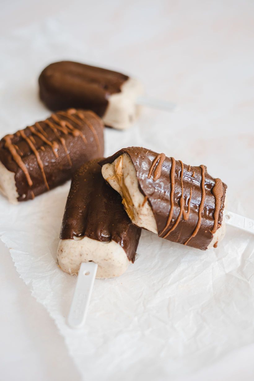 Homemade Protein Magnum Ice Cream