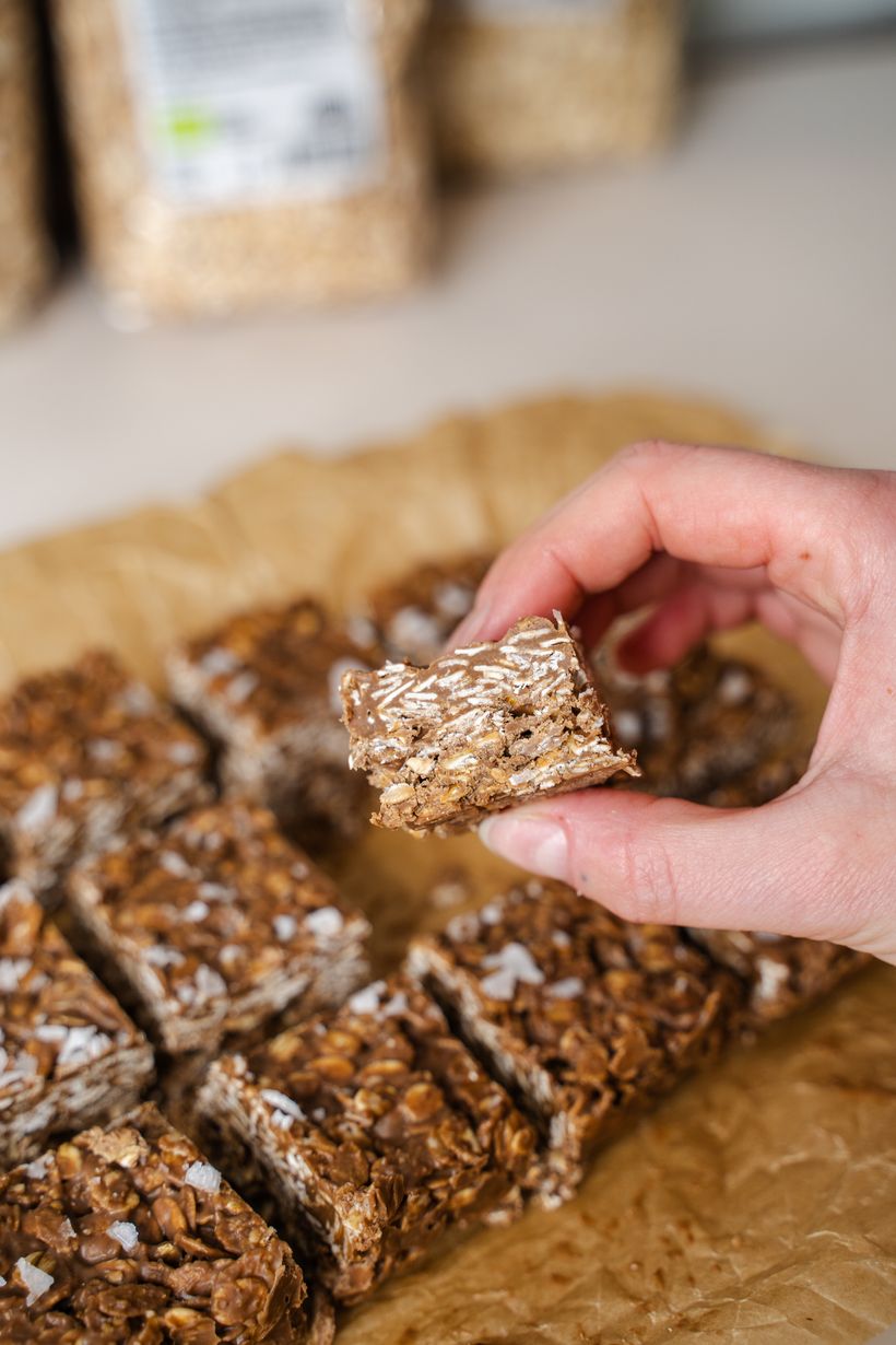 Chocolate Oat Bars