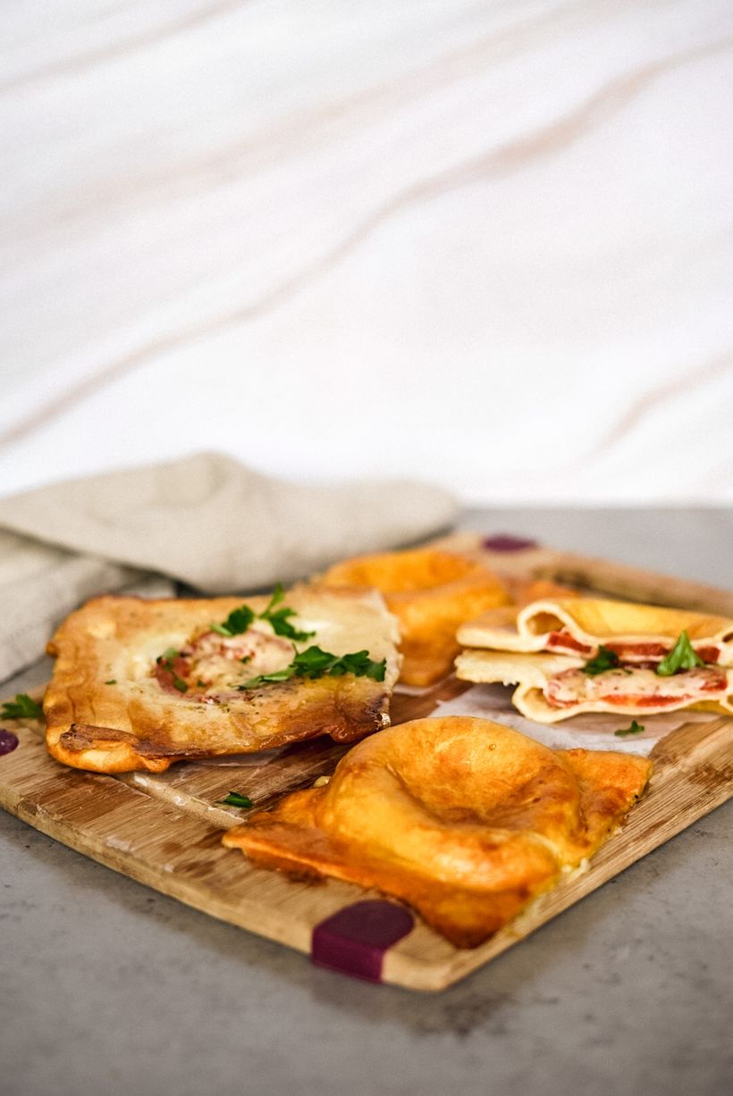 Tatin Tomate Mozza: slaný italský koláč s rajčaty a mozzarellou