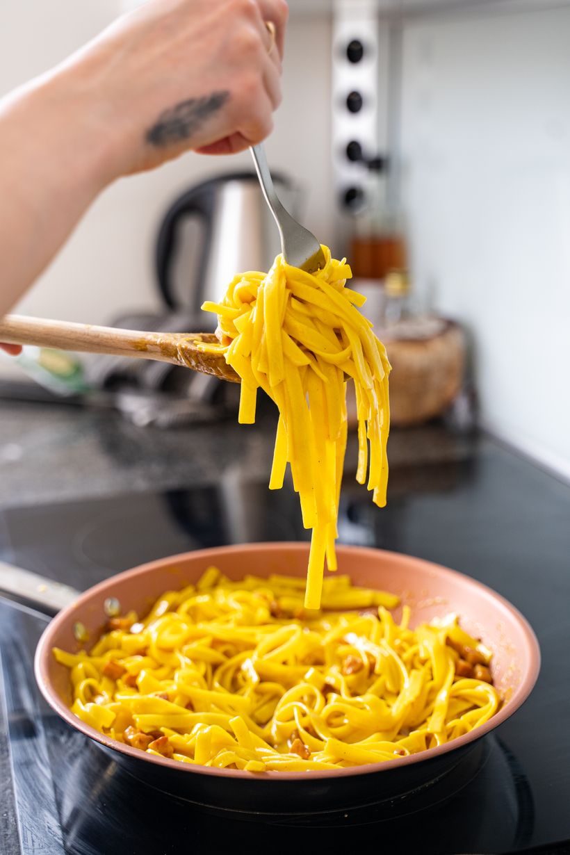 Tagliatelle Carbonara