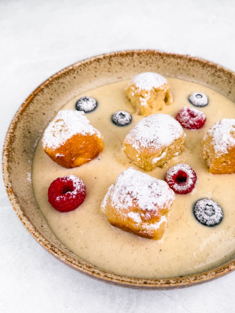 Jogurtové buchtičky so šodó bez kysnutia