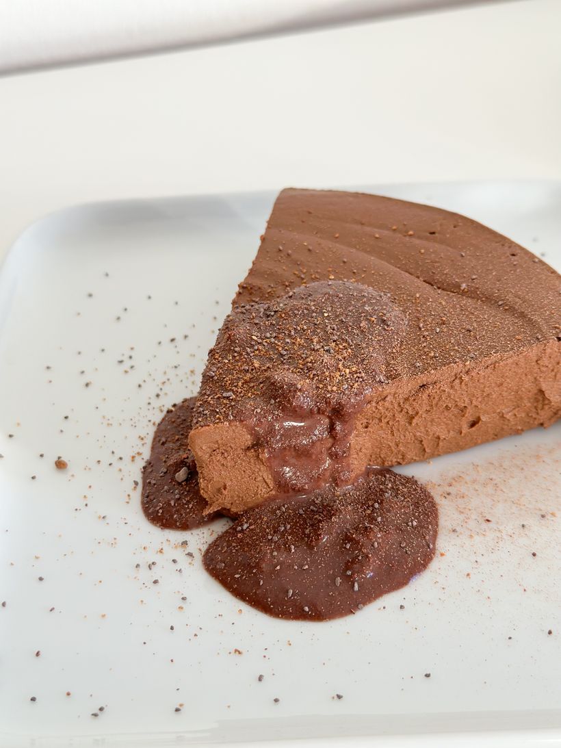 Čokoládová pěna z máslové dýně