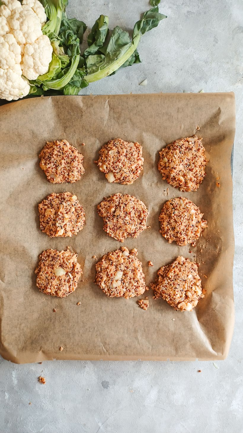 Quinoa placky v troubě
