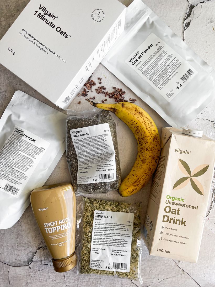 Creamy Banana Overnight Oats