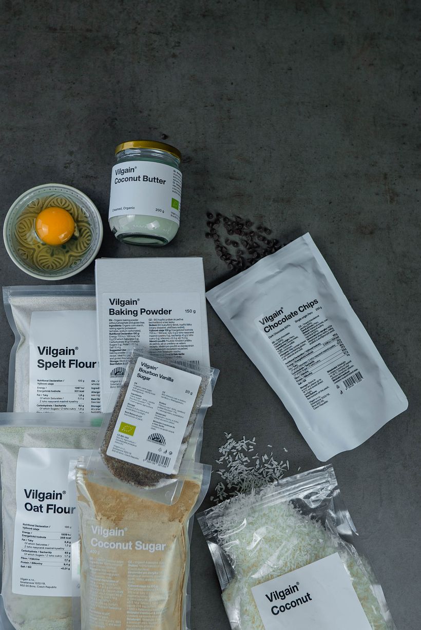 Čokoládové sušienky s kokosom