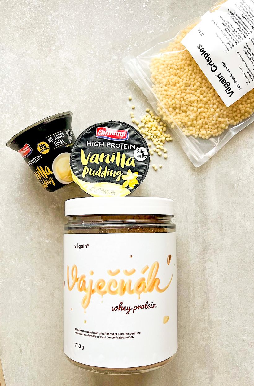 Teplý vaječňákový shake bez alkoholu