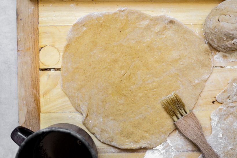 Zdravé croissanty s jahodovou marmeládou