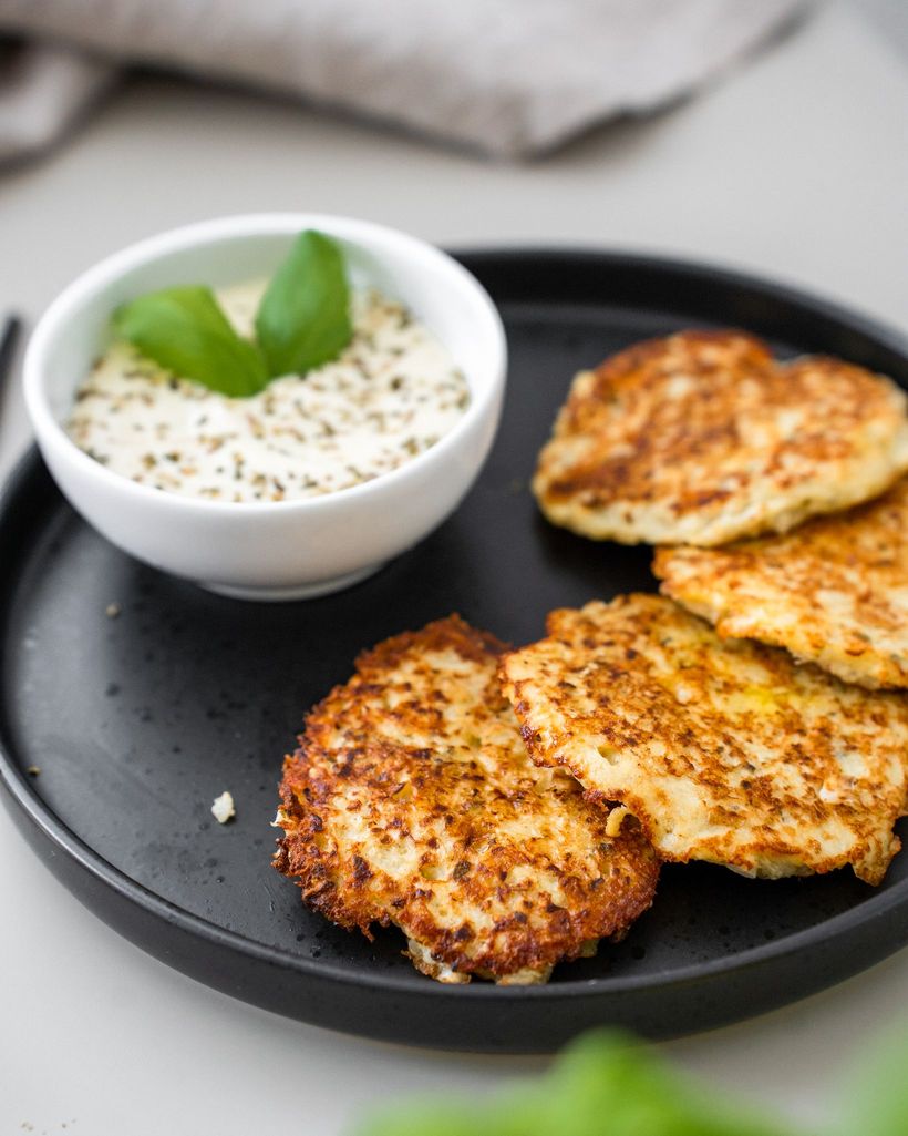 Liszt nélküli karfiolos pogácsa egyszerűen