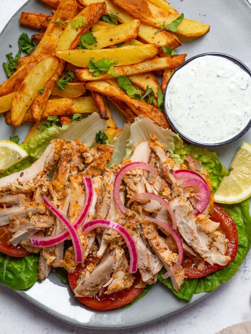 Gyros de pui de casă