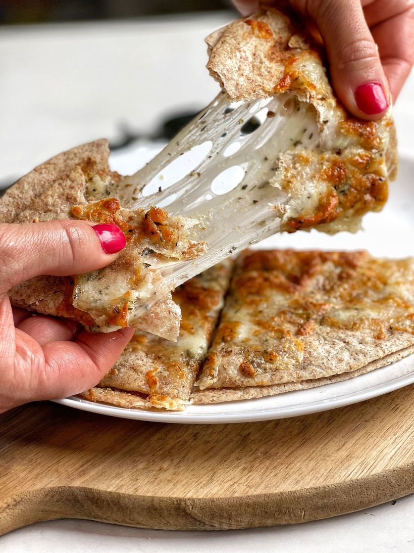 Garlic Bread Quesadilla