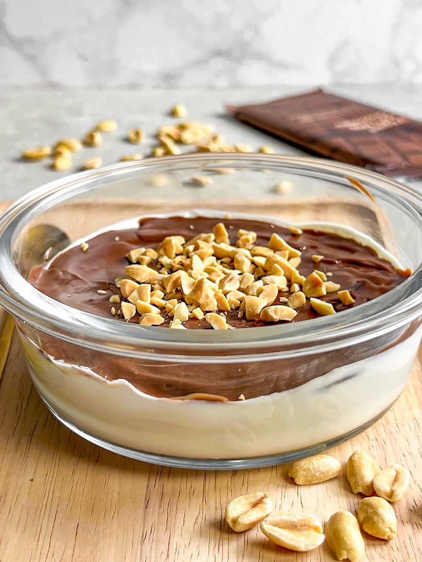 High Protein Snickers Bowl