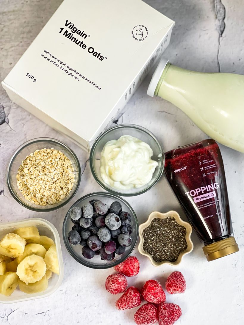 Frozen smoothie bowl