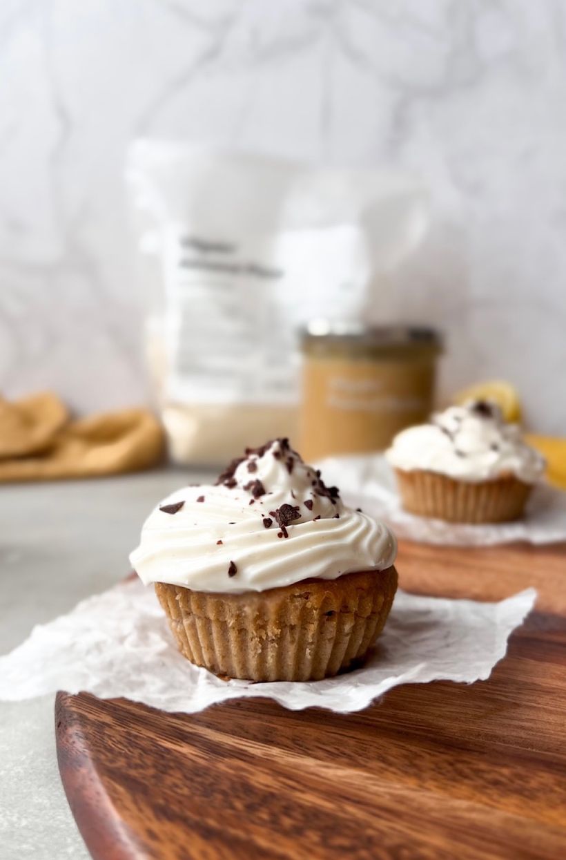 Vegan banoffee cupcakes