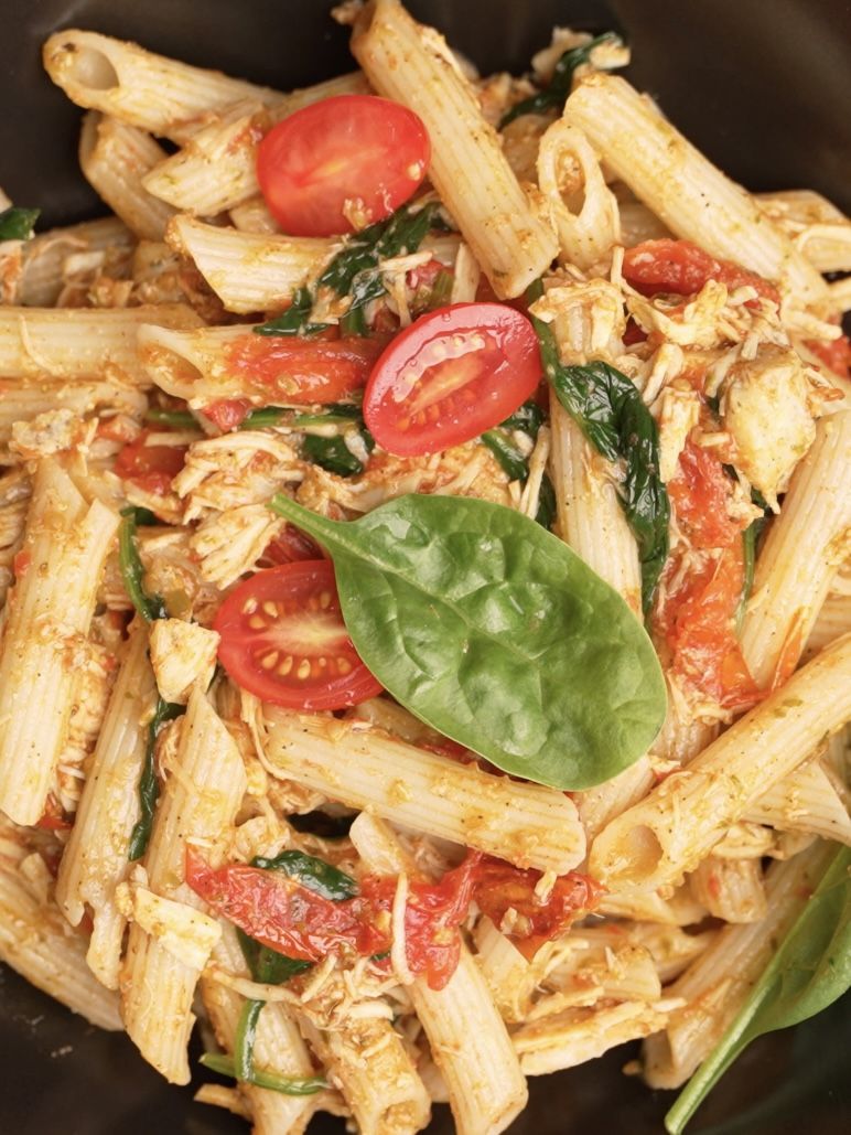 Italian Chicken Pesto Pasta