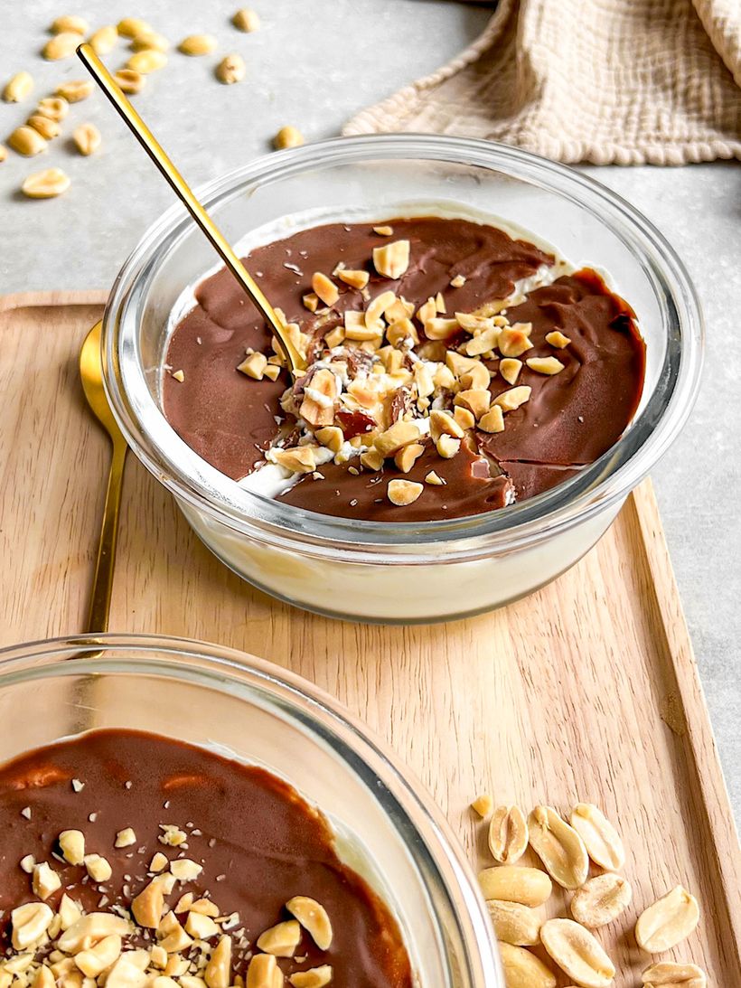 High Protein Snickers Bowl