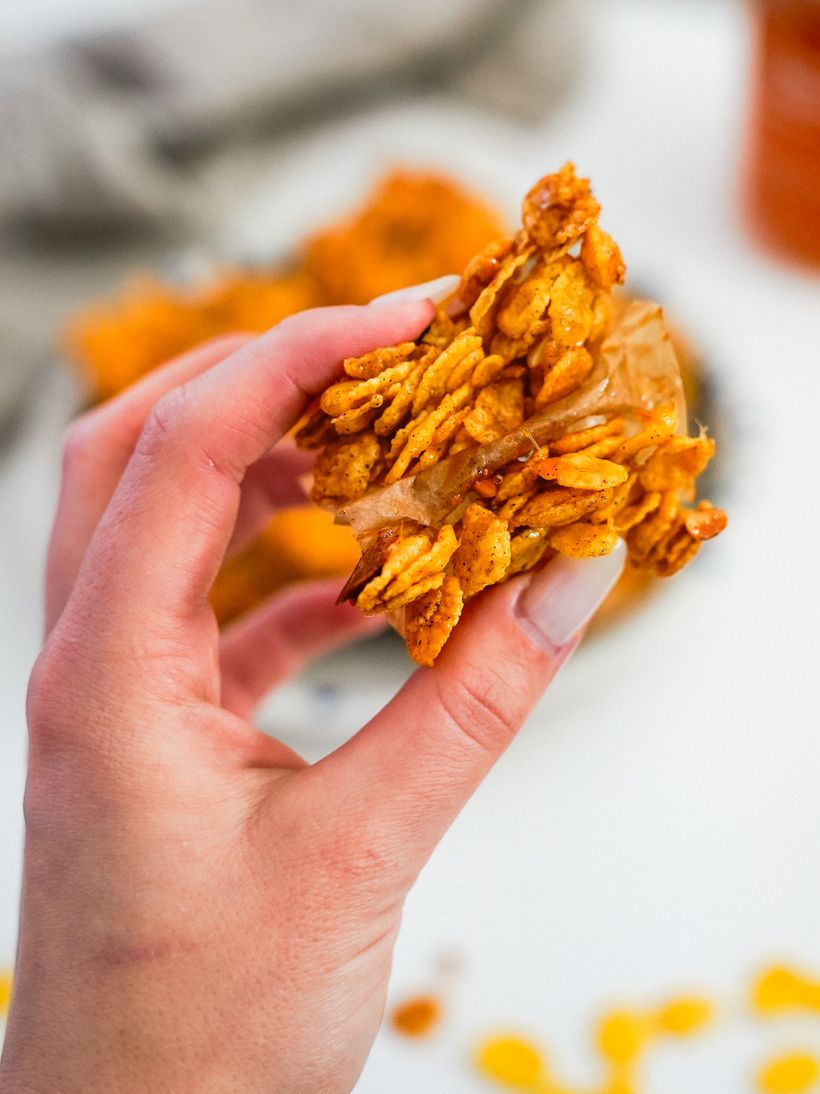 Kekse aus Maisflocken