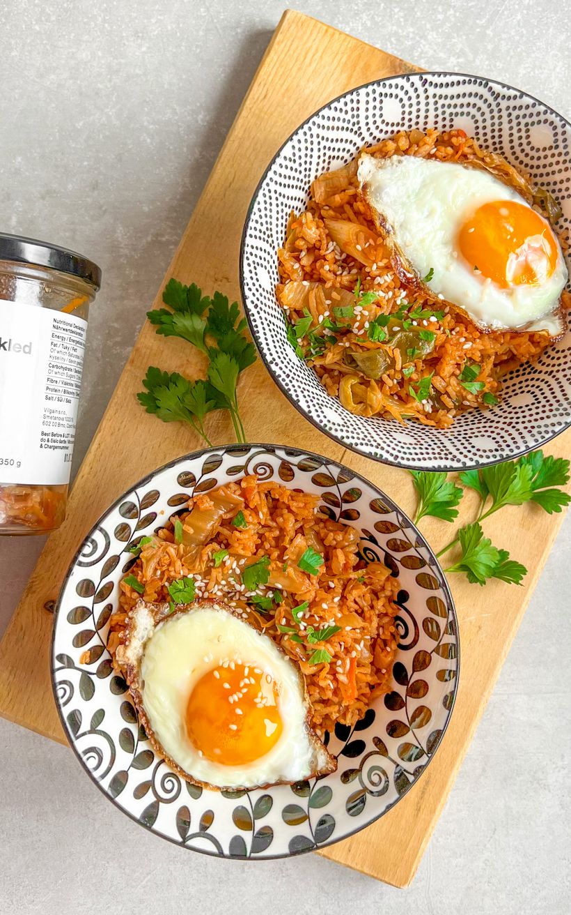 Kimchi Fried Rice: Gebratener Reis mit Kimchi