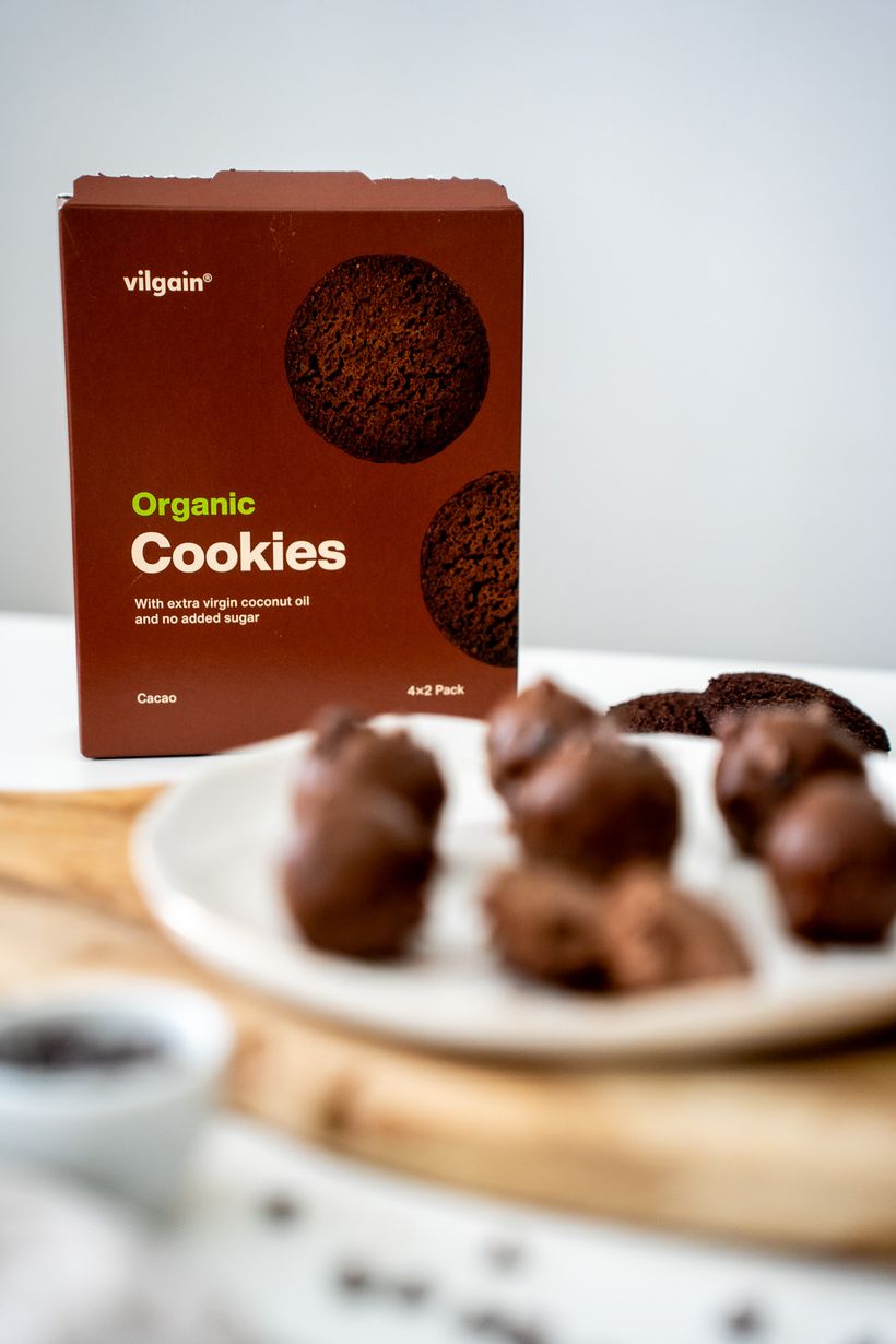 Schokoladen-Protein-Kugeln