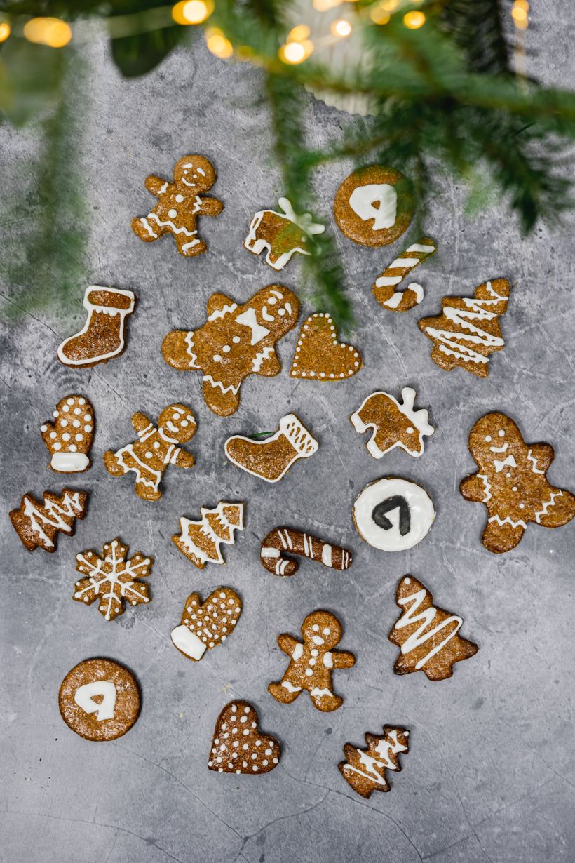 Okamžite mäkké vianočné medovníčky zo špaldovej múky