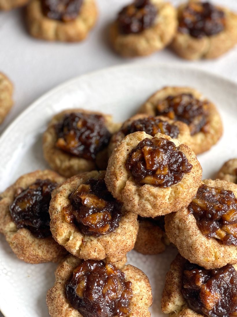 Apple pie cookies - sušenky s karamelizovanými jablky