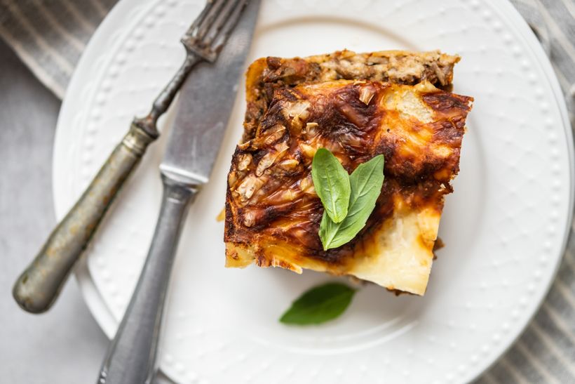 Lasagne mit Hackfleisch und Béchamelsauce