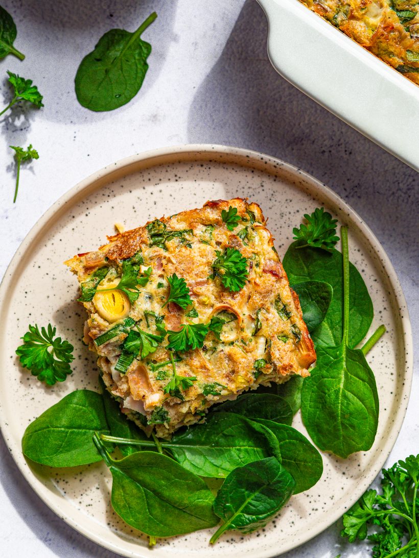 Velikonoční nádivka s medvědím česnekem